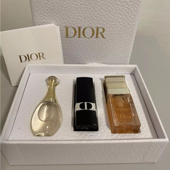 DIOR Discovery Set Prestige Serum jadore Rouge 999 Lipstick NEW GIFT BOX $470 - Picture 1 of 11